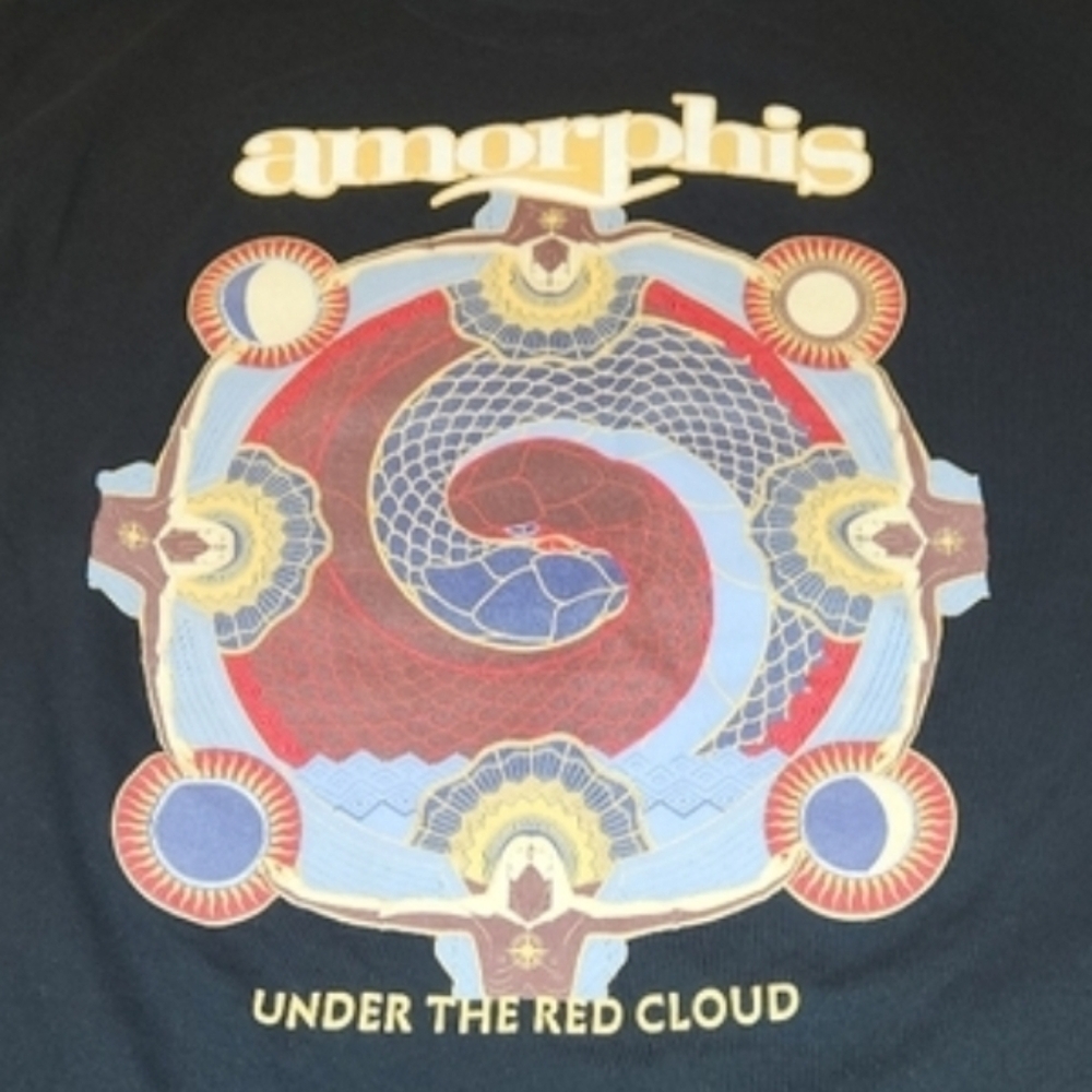 AMORPHIS - UNDER THE RED CLOUD (ALBUM) SHIRT - MENS SIZE L